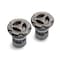 Warn Locking Hub 3 Piece Design; 35 Spline; 6 Bolt Count; Gray; Stainless Steel Hardware; Set Of 2 108325 - alternate 1
