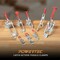 Powertec Toggle Clamp, 400 lbs Cap., 4002 Adjustable Pull Action Latch, 4PK 20333N - alternate 6