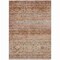 Homeroots 9' X 12' Copper Tan And Beige Floral Washable Indoor Outdoor Area Rug 606192 - alternate 9