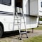 Wrightmaster 12.8 ft. Lightweight Steel Extension Ladder with Safety Lock, 330 lb. Load Capacity ZOR-73404224928 - alternate 8