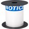 Brother Pre-CutLabelStockRoll, Blue/White, Gloss BMSLT46NOTC - alternate 1