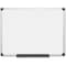 Mastervision Dry Erase Board, Melamine, 35 13/32 in, 47 13/64 in, Aluminum Frame, White, Matte MA0512170MV - alternate 1