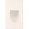 Monoprice Wall Plate, Cable, Recessed, 1G, Wht 3997 - alternate 1