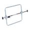 Vestil 1 Piece Galvanized Steel Cargo Bar 104in L x 4 5/8in W 23 15/16in H With Hoops Silver CB-H7-7-S - alternate 5