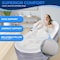 Serenelife Spa Bathtub with Bubble Massage Mat SLSPAMT26FB - alternate 4