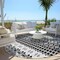 Homeroots 8' Black Gray And Ivory Round Quatrefoil Washable Indoor Outdoor Area Rug 583200 - alternate 8