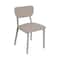 Bfm Seating Hamilton Side Chair, Grade 3 Vinyl Seat & Back - Steel Frame - Platinum Finish JS10C2021-2021PL - alternate 1
