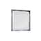 Homeroots 42" Silver And White Wood Square Lighted Dresser Mount Framed Mirror 564643 - alternate 6
