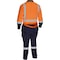 Pip Coverall, V-Neck, Hi-Vis Orange, Zipper 314M6369H - alternate 4