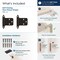 Amerock 3/8in 10 mm Inset Self-Closing, Face Mount Oil-Rubbed Bronze Hinge - 1 Pair BPR3428ORB - alternate 4