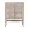 Bali & Pari Vivan Natural Rattan Storage Cabinet, 3-Tier, French Grey 272-14902-ZORO - alternate 10