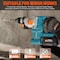 Wrightmaster 20V Brushless SDS-Plus Rotary Hammer Drill with Battery & Fast Charger, 4-Mode Cordless Rotomartillo ZR-111PRO - alternate 5