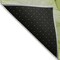 Homeroots 8' Runner Green Abstract Washable Non Skid Indoor Outdoor Runner Rug 559740 - alternate 8