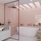 Apollo Tile Arte 1.97 in. x 7.87 in. Glossy Pink Ceramic Subway Wall and Floor Tile 6.46 sq. ft./case 60-pack RID88PNKGLA - alternate 7