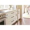 Amerock London 8 in 203 mm Center-to-Center Black Chrome/Satin Nickel Cabinet Pull BP36663BCRG10 - alternate 5