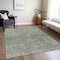 Homeroots 3' X 5' Fern Green And Gray Southwestern Washable Indoor Outdoor Area Rug 587044 - alternate 6