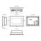 Siemens SIMATIC HMI MTP700 Unified Comfort Panel hygienic neutral design 6AV2128-3GB70-0AX0 - alternate 4
