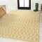 Jonathan Y Ourika Moroccan Geometric Textured Weave Yellow/Cream 4 ft. x 6 ft. Indoor/Outdoor Area Rug SMB108G-4 - alternate 7