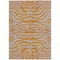 Homeroots 3' X 5' Copper And Gray Animal Print Washable Indoor Outdoor Area Rug 600684 - alternate 9