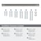 Amerock Bronx 12 inch 305mm Center-to-Center Gunmetal Appliance Pull BP54070GM - alternate 3