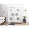Vdomdoors Sliding French Double Pocket 60x84" Opaque / Sete 6933 White Silk / Kit Rail Hardware / MDF  Modern SETE6933DP-WS-6084 - alternate 7