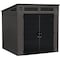 Suncast Storage Shed, 317 cu-ft Capacity, 7 ft 2-1/2 in W, 7 ft 3-1/2 in D, 7 ft 5-1/2 in H, Resin BMS7780 - alternate 1