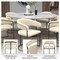 Leisuremod Aero Collection Modern Dining Chair in Taupe AC23TP - alternate 7