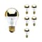 Bulbrite 60-Watt G25 Incandescent Light Bulb Medium Base (E26) Half Chrome 2700K, 6PK 862025 - alternate 1