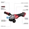 Milwaukee Tool M18 FUEL 4-1/2 in. / 5 in. Dual-Trigger Braking Grinder (Tool Only) 2986-20 - alternate 17