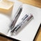 Deli Retractable Ballpoint 0.7mm, Assorted Ink, Soft Grip, 36PK EQ182 - alternate 4