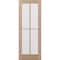 Doornmore G104, 37.75" x 98" ( 36" Door) Left Hand, Mahogany SDL 4 Lite Exterior Door G104-SW-3696_1_LI - alternate 1