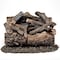 Bluegrass Living Vent Free Dual Fuel Gas Log Set, 18 in Rustic Oak, 30,000 BTU, Remote Control B18DR-UL4 - alternate 4