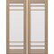 Doornmore G10502, 74.5" x 98" ( 2x36" Door) Left Hand, Mahogany SDL 5 Lite Exterior Door G10502-SW-3696_2_LI - alternate 10
