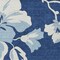 Homeroots 10' X 14' Navy Blue Denim Blue And Ivory Floral Washable Indoor Outdoor Area Rug 589559 - alternate 7