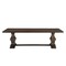 Homeroots 96" Brown Solid Wood Trestle Base Dining Table 565247 - alternate 8