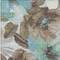 Homeroots 3' X 5' Khaki And Taupe Floral Washable Indoor Outdoor Area Rug 611004 - alternate 7