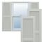 Ekena Millwork True Fit PVC Two Equal Louver Shutters, Hailstorm Gray, 18W x 28H, PR TFP101LVF18X028ST - alternate 1