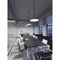 Afx Edge Round, LED Pendant, 24"W, 120-277V, 2700K/3000K/3500K/4000K/5000K Adj. Color Temp, Black EGRP24LAJUDBK - alternate 3