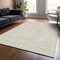 Homeroots 3' X 5' Beige And Ivory Geometric Washable Indoor Outdoor Area Rug 600792 - alternate 7