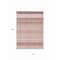 Homeroots 10' X 14' Pink Blush And Burgundy Striped Washable Indoor Outdoor Area Rug 614826 - alternate 9