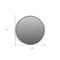 Homeroots 30" Brass Round Iron Framed Accent Mirror 605303 - alternate 5