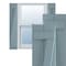 Ekena Millwork True Fit PVC Two Board Joined Board-n-Batten Shutters w/Z-Bar, Peaceful Blue , 10 3/4W x 33H, PR TFP102BBF11X033SB - alternate 1