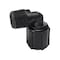 Flair-It PEXLOCK Pipe Elbow, 1/2 in, MPT x FPT, 90 deg Angle, Black, 100 psi Pressure 30785 - alternate 3