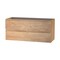 Homeroots 40" Oak Wood Freestanding Bathroom Vanity With White Sink And Two Drawers 627494 - alternate 5