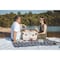 Picnic Time Family Of Brands Pioneer Picnic Basket, Beige Canvas with Navy Blue & Brown Accents 346-76-916-000-0 - alternate 9