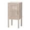 Bali & Pari Vivan Natural Rattan Nightstand, French Grey 272-14900-ZORO - alternate 1