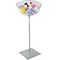 Azar Displays Pedestal Bowl Display Floor Stand with Single 16in Diameter Bowl on Square Metal Base 700976 - alternate 8