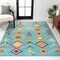 Jonathan Y Tribal Love Geometric Light Blue/Multi 3 ft. x 5 ft. Area Rug MOH105D-3 - alternate 1