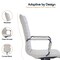Leisuremod Harris High-Back Faux Leather Swivel Office Chair, Iron Frame HOTBL19TL - alternate 10