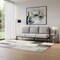 Homeroots 78" Gray Polypropylene Sofa 667661 - alternate 8